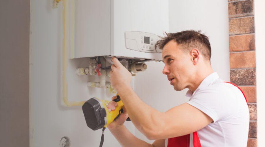 Local water heater installation in Fountaintown, IN